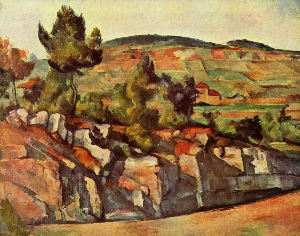 Berge in der Provence nach C�zanne